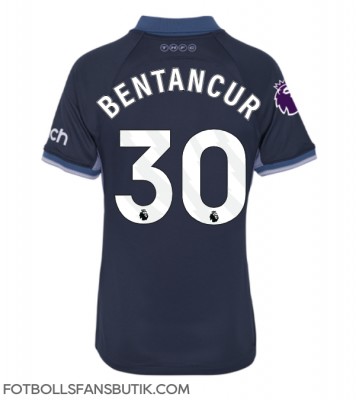 Tottenham Hotspur Rodrigo Bentancur #30 Replika Bortatröja Damer 2023-24 Kortärmad